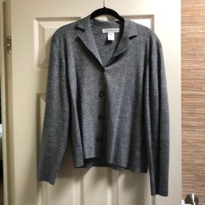 Jones New York Button-down Sweater - M